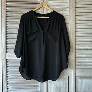 Torrid button down top